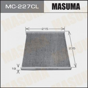 Салонный фильтр AC-104 MASUMA угольный (1/40)