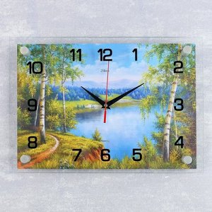 Часы настенные, серия: Природа, "Природа", 25х35 см, микс