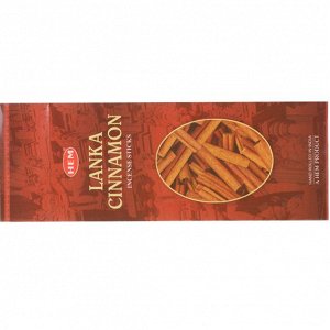 6-гр. благовония Lanka Cinnamon КОРИЦА блок 6 шт.