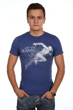Футболка мужская 1108-013 индиго