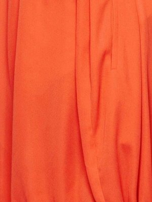 1r Жакет, оранжевый Rick Cardona Экстравагантный жакет и удлиненная форма с воротником Fly-Away и длинными рукавами. Обрамляющий фигуру силуэт на кулисках, 2 вшитых кармана по бокам. Длина ок. 90 см. 