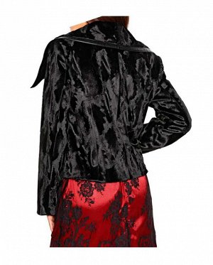 1r Куртка, черная Ashley Brooke event Модное дополнение для любого повода. Благородная куртка из искусственного меха укороченной формы. Элегантный воротник и детали из искусственной кожи. Приталенная 