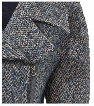 1r Пальто, синее Heine - Best Connections Актуальная мода из твида. Повседневный образ и благородный шерстяной материал под твид из 35% шерсти, 35% полиакрила и 5% альпаки. Подходящая подкладка из 100