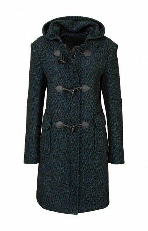 1r Пальто, черное-петроль BOYSENS Изысканная классика! Эффектное пальто! Классическая форма с типичными деталями удлиненной формы. Молния спереди и дополнительная застежка с деталями из искусственной 