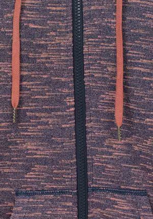 1r Толстовка, розовая BENCH Толстовка от Bench. Подчеркивающая фигуру удлиненная форма с округлым кантом. Капюшон на кулиске, карман-кенгуру и молния. Длина ок. 76 см для раз. S. Отличный материал из 