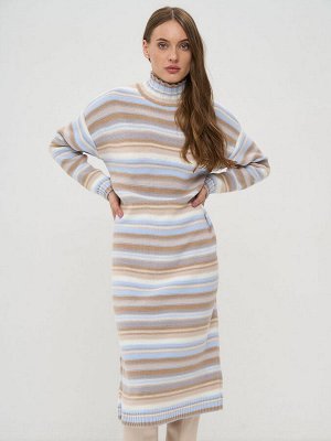 Платье женское 9242-92036   6100199/5200785/3100196/600179/ 118 туман/латте/голубой/ваниль/молоко
