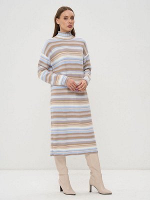 Платье женское 9242-92036   6100199/5200785/3100196/600179/ 118 туман/латте/голубой/ваниль/молоко