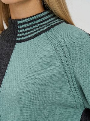 Джемпер женский 9242-94068   690055/4400476 антрацит/грозовое небо
