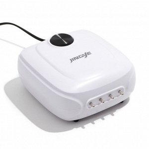 Компрессор для аквариума JINGYE YE-841, бесшумный, с регулировкой мощности,4 x 3,5 л/мин,8Вт