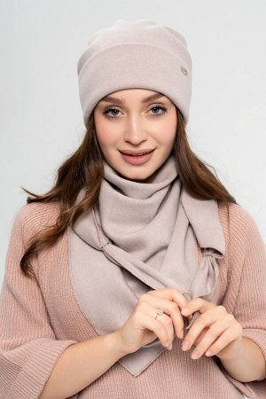 61g001 Комплект шапка 54-58 см, косынка
Шапка, полный флис, трикотаж евроангора