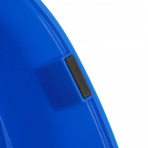 Комплекс для кормления "Нео": поилка (600 мл) и двойная миска, синий