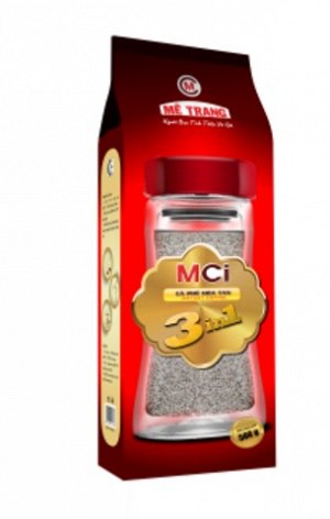 Растворимый кофе - Me Trang Instant MCI 3 в 1, мягкая упаковка