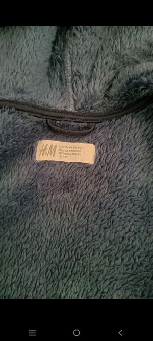 Кофта плюшевая H&M p.98-104