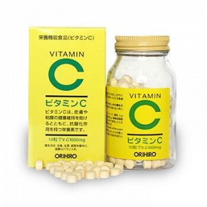 Orihiro Витамин С, 300 гранул