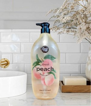 Гель для душа с ароматом сочного персика Shower Mate Peach 1200г