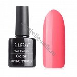Гель-лак Bluesky №А74 яркий кораллово-розовый, 10 мл
