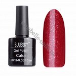 Гель-лак Bluesky №А23 кирпично-терракотовый, с серебряными микроблестками, 10 мл