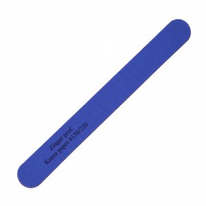 Пилка для ногтей Zinger Овальная тонкая, синевато-фиолетовый 150/220