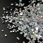 Стразы для ногтей 1.5-3мм, Опал Микс, ~700 шт