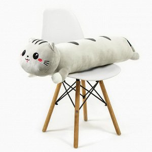 Мягкая игрушка «Кот», 100 см, цвет серый