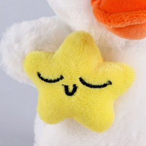 Мягкая игрушка «Утка со звездой», 20 см