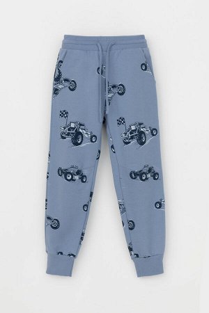Брюки(Осень-Зима)+boys (серо-голубой, быстрые багги к514)