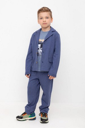 Брюки(Осень-Зима)+boys (синий меланж к514)
