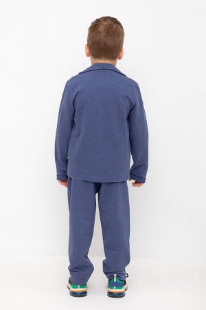 Брюки(Осень-Зима)+boys (синий меланж к514)