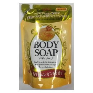 Увлажняющее крем-мыло для тела "Wins Body Soap honey" с мёдом 400 мл/20