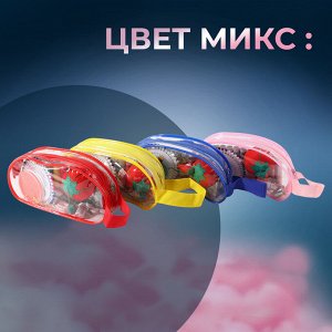 Швейный набор, 67 предметов, в сумочке ПВХ, 4 x 9 x 16,5 см, цвет МИКС