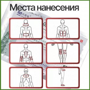 Ортопедический обезболивающий пластырь Bang De Li  (5 шт.)
