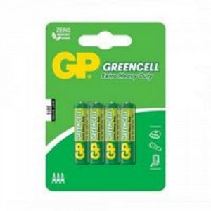 Батарейки GP ААА R03  Greencell BL-4 (4 шт.)