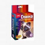 Игрушка объемная из глины &quot;Домашний котенок&quot;