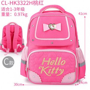 Рюкзак Рюкзак  Hello Kitty. Размер 30*14*41 см, вес 0,97 кг. 3 отдела