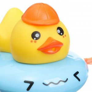Заводная игрушка для ванны Крошка Я «Утёнок», с брызгалкой, от 3 мес.