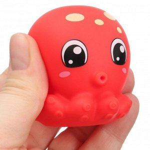 Игрушки для ванны Крошка Я «Поймай рыбку», ковш, брызгалки, в наборе 4 шт.