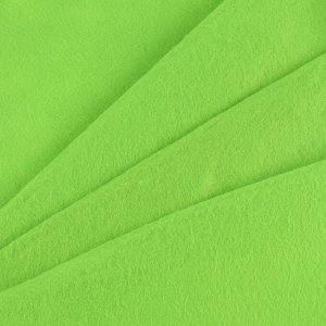 Ткань для рукоделия, фетр светло-зелёный, лоскут 50 x 50 см