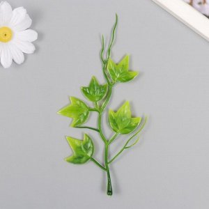 Искусственное растение для творчества «Плющ», набор 8 шт., зелёный, 16 см