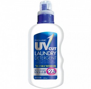 Гель для стирки "UV cut detergent" с защитой от ультрафиол лучей с ярким цветочным аром 800 мл