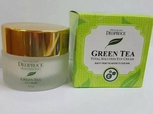 Крем для век увлажняющий Premium Deoproce GREEN TEA Total Solution eye cream 30 мл