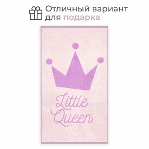 Полотенце махровое "Этель" Little queen, 70х130 см, 100% хлопок, 420гр/м2