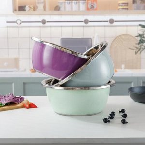 Миска из нержавеющей стали, 24 см