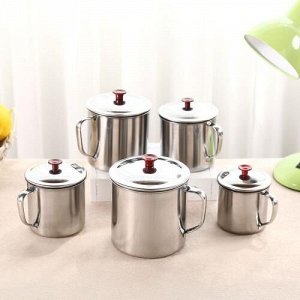 Кружка из нержавеющей стали, 11 см