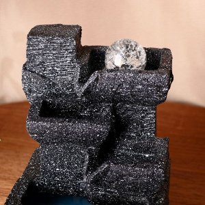 Фонтан настольный «Баланс», 12x14x20 см, с подсветкой