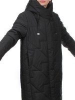 1118 BLACK Куртка зимняя облегченная женская (холлофайбер 150 гр.)