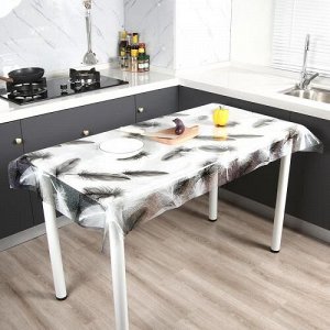 Силиконовая клеенка c рисунком / Ширина 120 см
