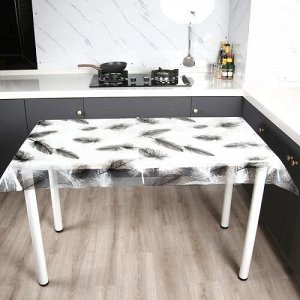 Силиконовая клеенка c рисунком / Ширина 120 см