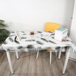 Силиконовая клеенка c рисунком / Ширина 120 см