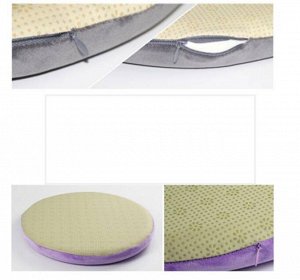 Подушка декомпрессионная, материал: Полиэфирное волокно (полиэстер), наполнитель-Полиуретановое эластичное волокно (спандекс)