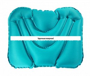 Поясничная надувная подушка, материал: Полиэстер молочный шелк